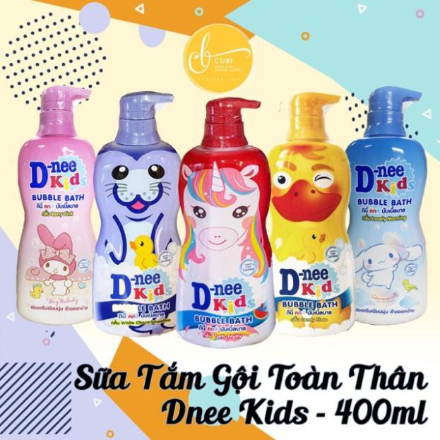 [ HCM SỈ ] Sữa tắm goi Dnee Kids 400ml được lựa màu