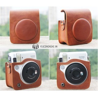 Túi Đựng Máy Ảnh Fujifilm Instax Mini 8,9 Da PU Phong Cách Retro