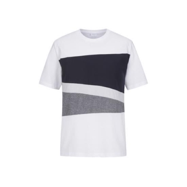 Áo phông ZIOZIA phối mảng chéo 02