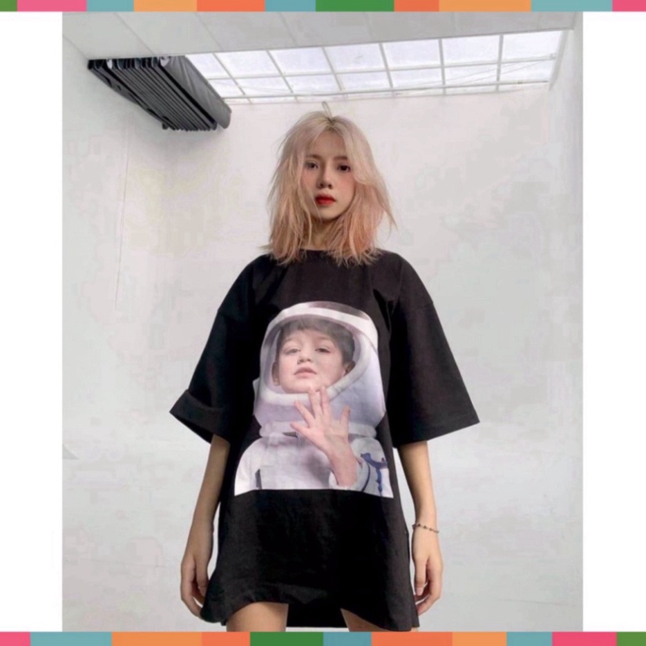 Áo thun ADLV Phi Hành Gia, kiểu dáng unisex, cotton dày dặn, cộc tay cổ tròn trend hè 2022 | BigBuy360 - bigbuy360.vn
