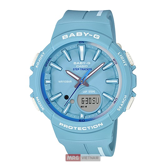 Đồng Hồ Casio Nữ Dây Cao Su BABY-G BGS-100RT-2A Chính Hãng