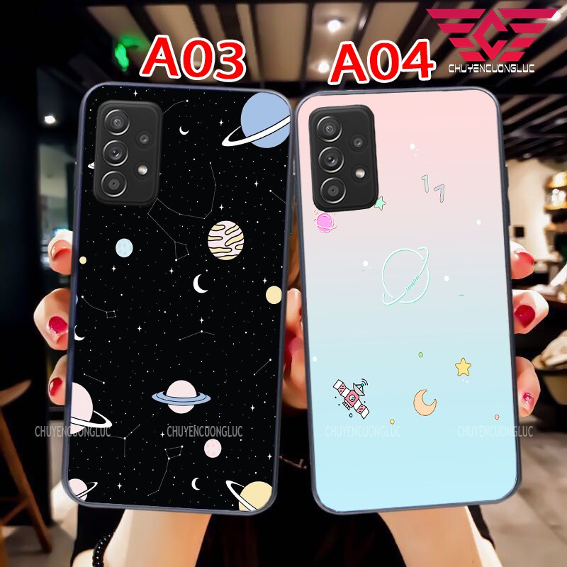 ỐP LƯNG SAMSUNG A22 - A32 - A52 - A72 - A03S IN HÌNH VŨ TRỤ NGÂN HÀ SIÊU HOT