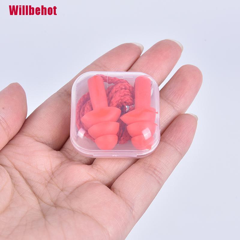 Nút Silicone Cách Âm Kèm Dây Đeo Tiện Lợi