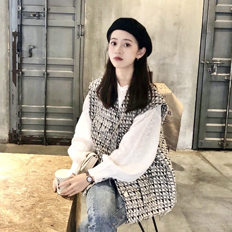 Gile Len Nữ Dáng Rộng, Áo Len Gile Quảng Châu Ulzzang Kiểu Hàn Siêu Hót | BigBuy360 - bigbuy360.vn