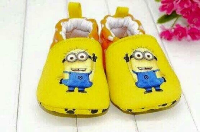 Giầy tập đi cho bé nhung tuyết mềm