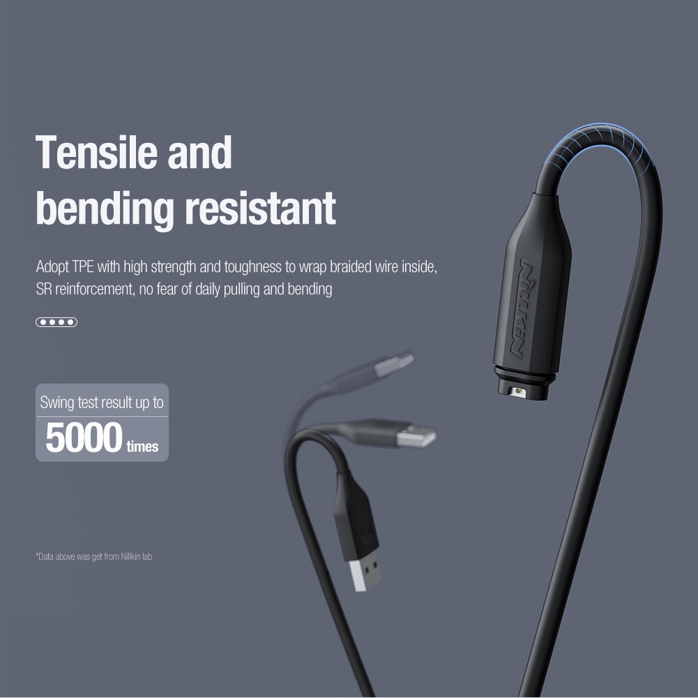 Dây cáp sạc nhanh NILLKIN 1m cho đồng hồ Garmin