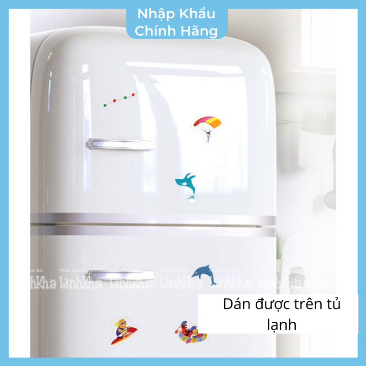 Miếng dán dùng được nhiều lần cho bé dán được trên nhiều vật liệu - Reuseable Sticker - Mideer