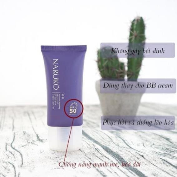 [ BẢN ĐÀI ] Kem Chống Nắng Naruko Hoa Thủy Tiên – Tế Bào Gốc Thực Vật DNA SPF 50 30ml