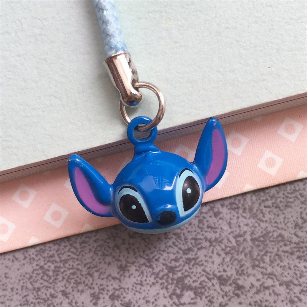 Dây Đeo Điện Thoại Họa Tiết Hoạt Hình Mickey Stitch Dễ Thương DIY