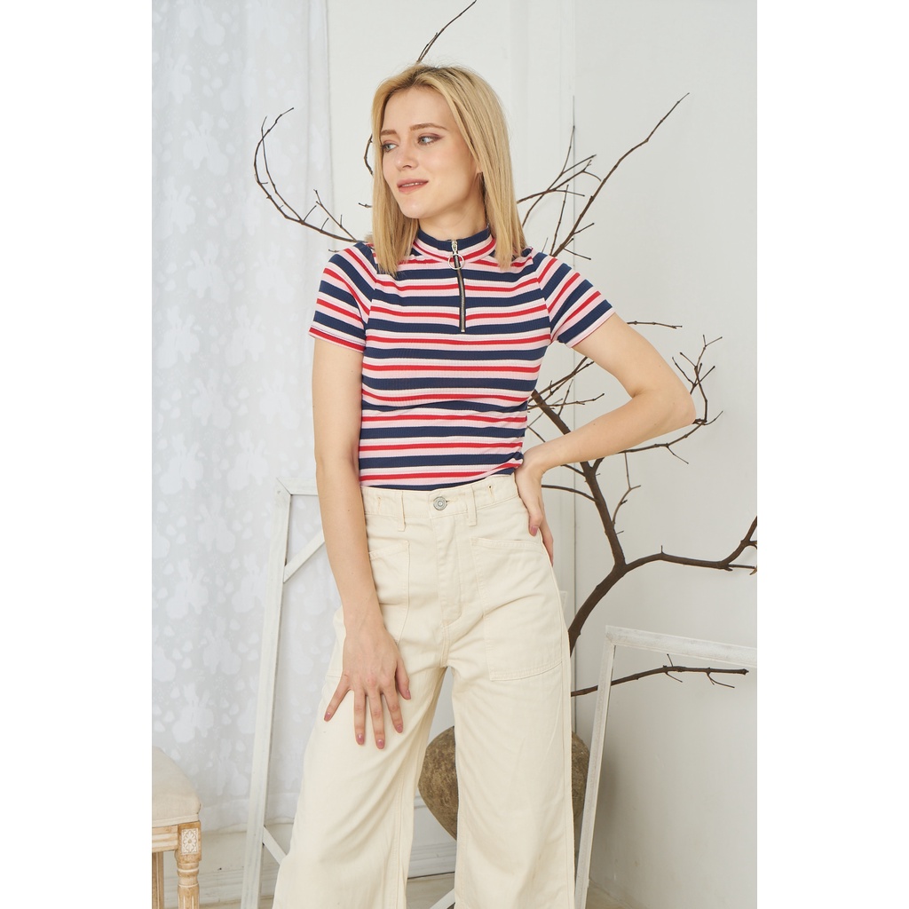 Quần jeans ống rộng xuất khẩu