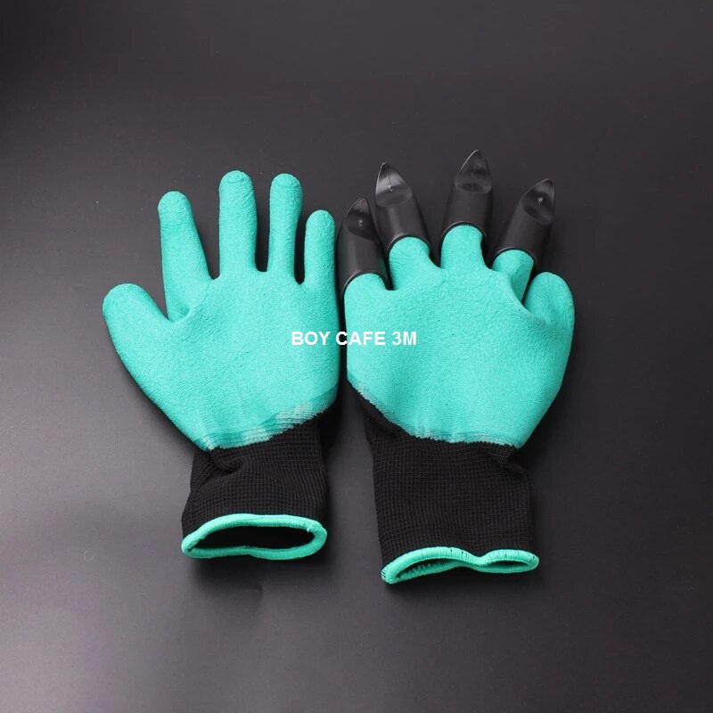 GĂNG TAY LÀM VƯỜN CHUYÊN DỤNG CÓ MÓNG VUỐT BỚI ĐẤT TIỆN LỢI