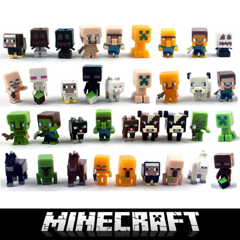 Mô Hình Nhân Vật Minecraft Minifigures [Gửi Ngẫu Nhiên 1 Nhân Vật]