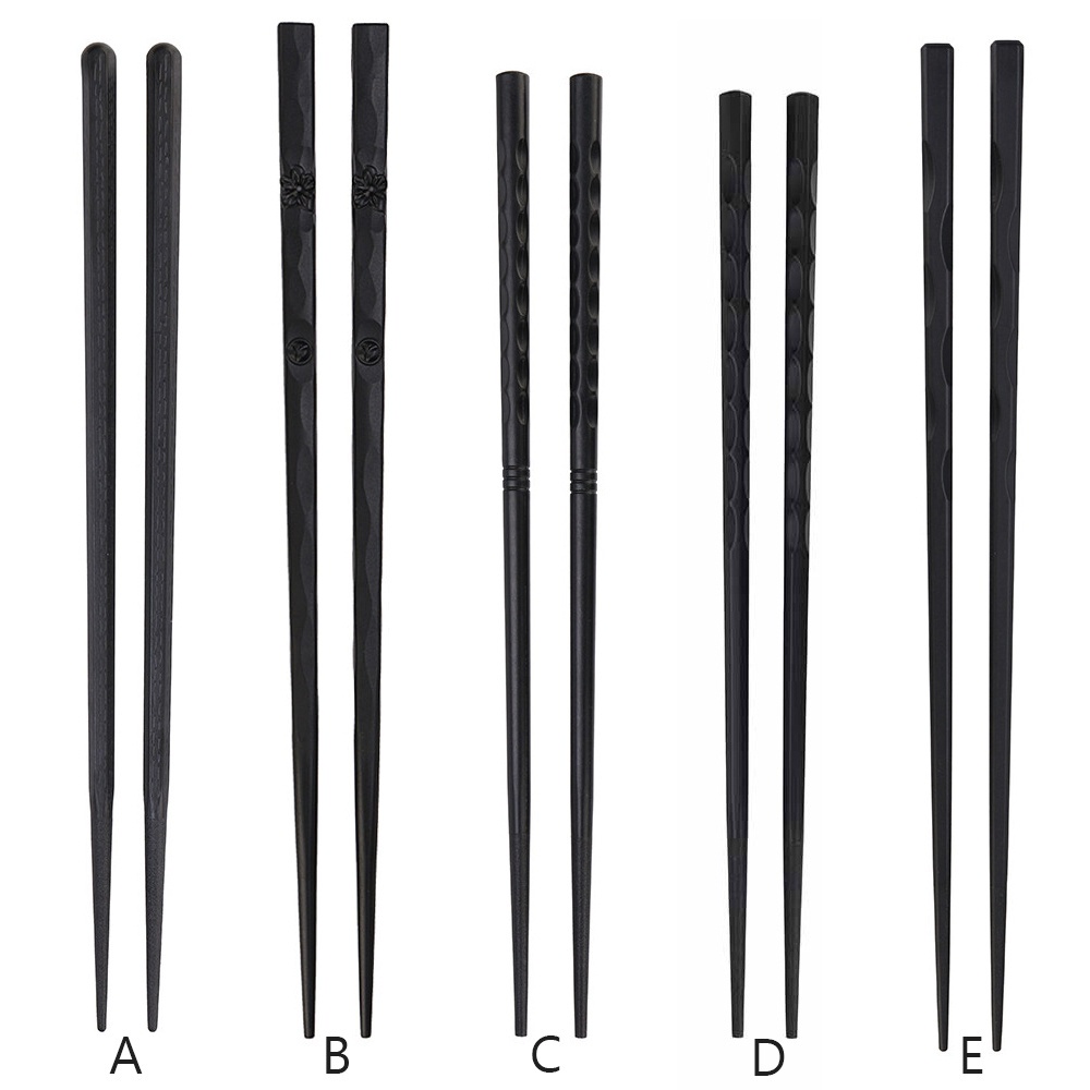 Set 10 Đôi Đũa Sợi Thủy Tinh Chống Trượt Có Thể Tái Sử Dụng