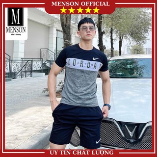 Đồ bộ thể thao nam cotton mặc nhà cao cấp mùa hè chất mát, co giãn chuẩn form MENSON BTT08