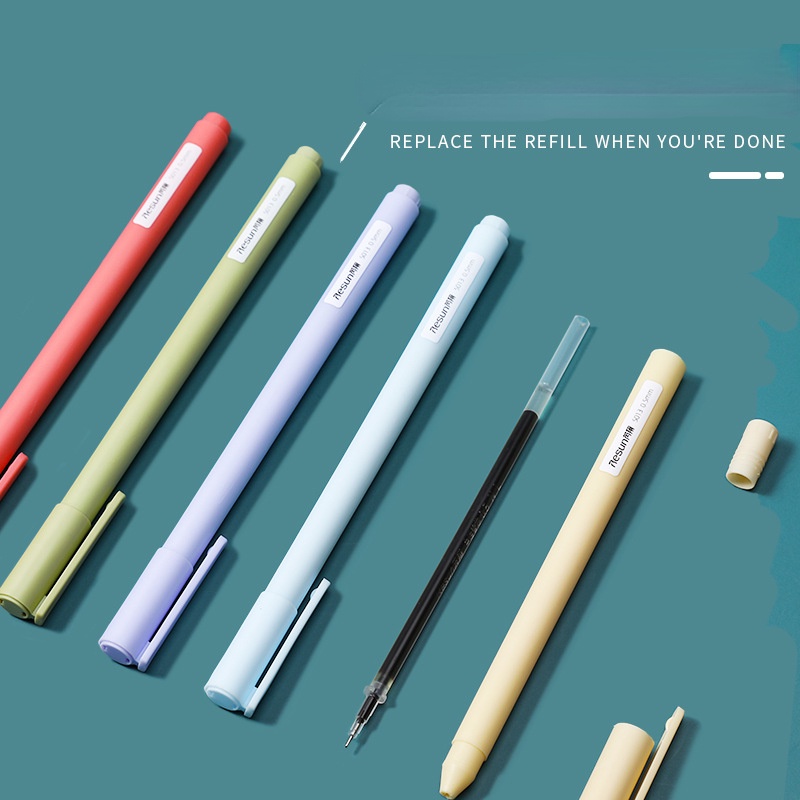 Bộ 5 Bút Mực Gel Nhiều Màu Sắc