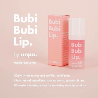 Tẩy da chết môi bubi bubi