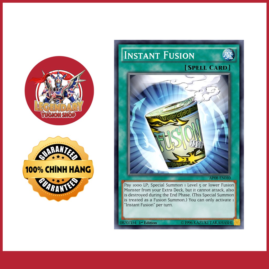 [EN-JP][Thẻ Bài Yugioh Chính Hãng] Instant Fusion