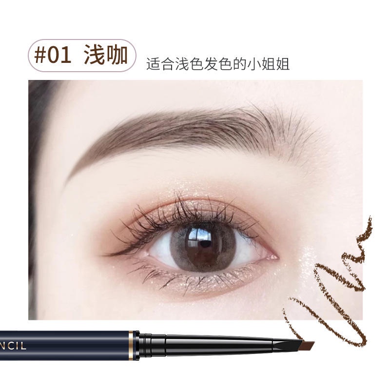 Bút Chì Kẻ Lông Mày Siêu Mịn Tự Nhiên Lâu Trôi Và Không Phai Màu Chống Thấm Nước