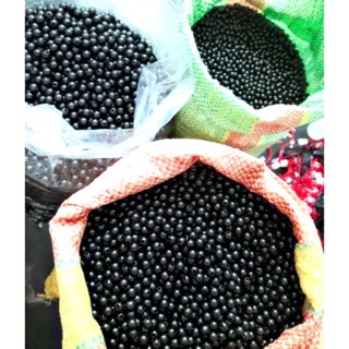 500gr hạt nhựa đen/hạt bẹt/hạt nhựa có lỗ xỏ làm vòng handmade