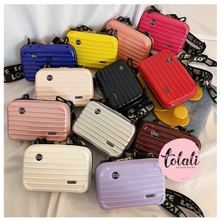 [Oder-có vudeo thật] Túi đeo chéo Vali cốp mini nhiều màu giá rẻ siêu hot trend TO011
