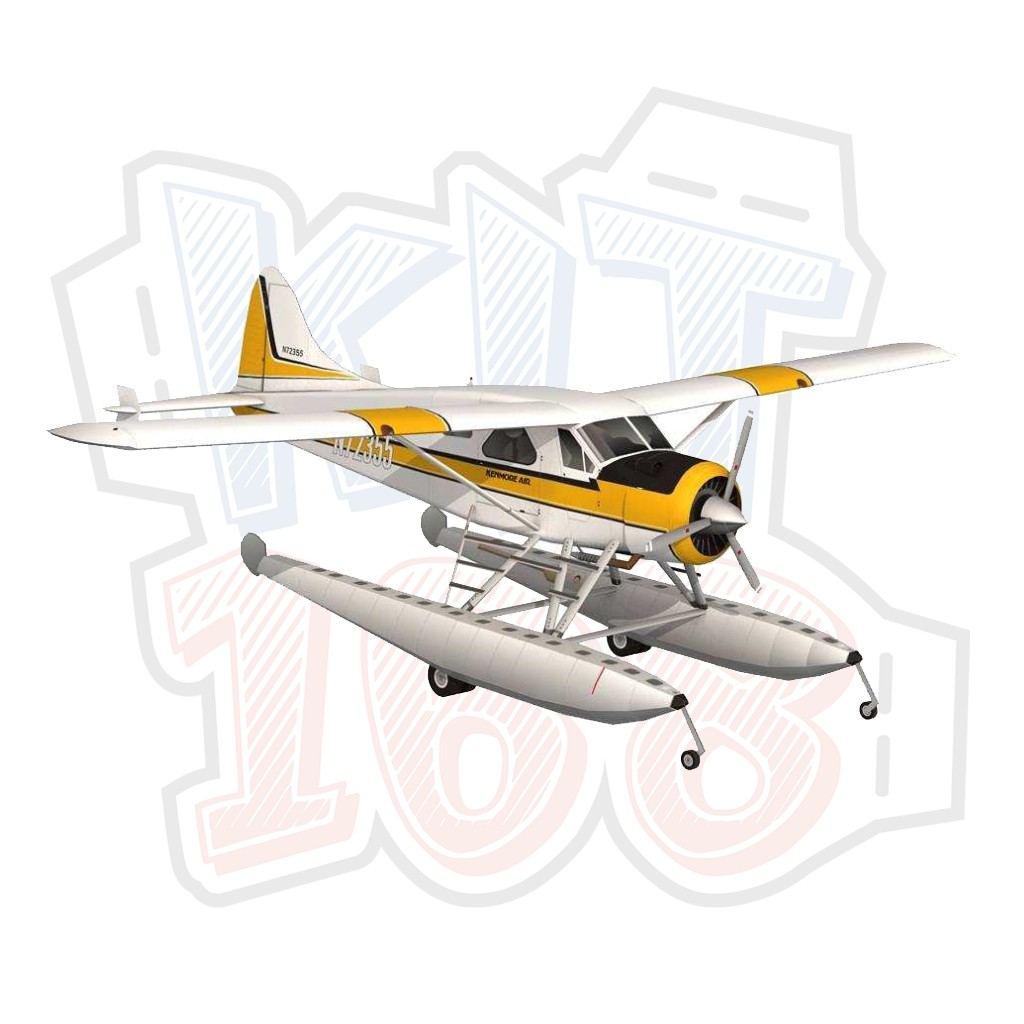 Mô hình giấy máy bay quân sự DHC-2 Beaver