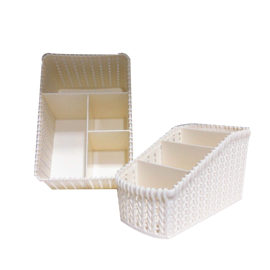 Khay Đựng Mỹ Phẩm 4 Ngăn Nhỏ | BigBuy360 - bigbuy360.vn