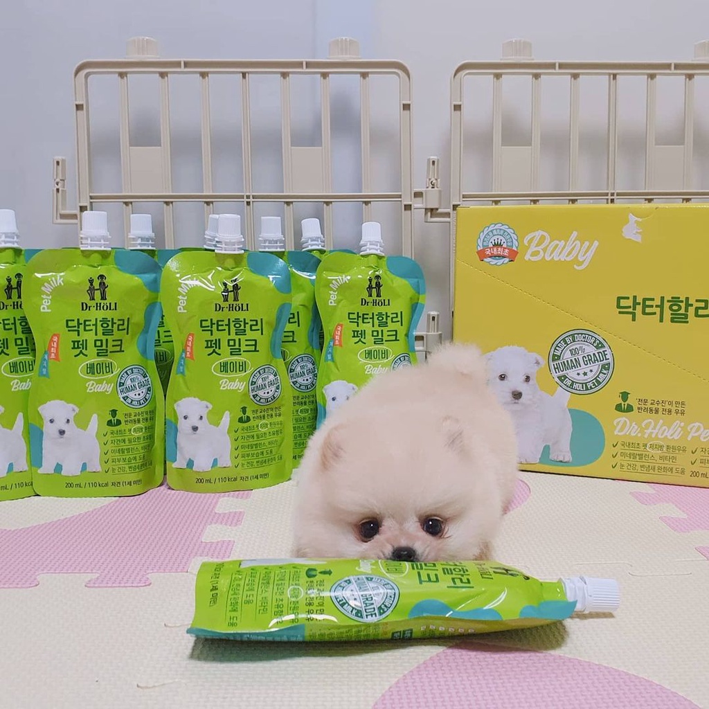 Dr.Holi Pet Milk- Sữa dinh dưỡng cao cấp cho chó mèo Hàn Quốc