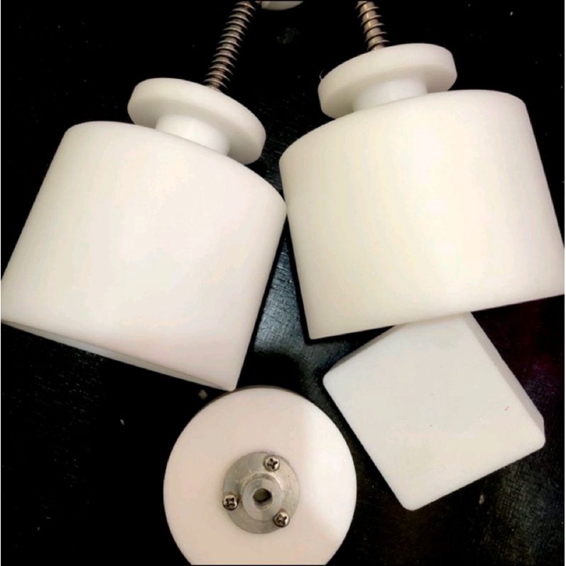 Khuôn trung thu teflon trơn vuông - tròn