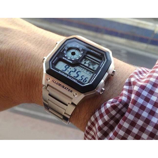 Đồng Hồ Nam CASIO AE-1200WHD-1AVCF