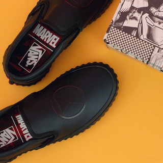 Giày Sneaker Vans Slip-On Marvel - Black Widow VN0A38F7U7K