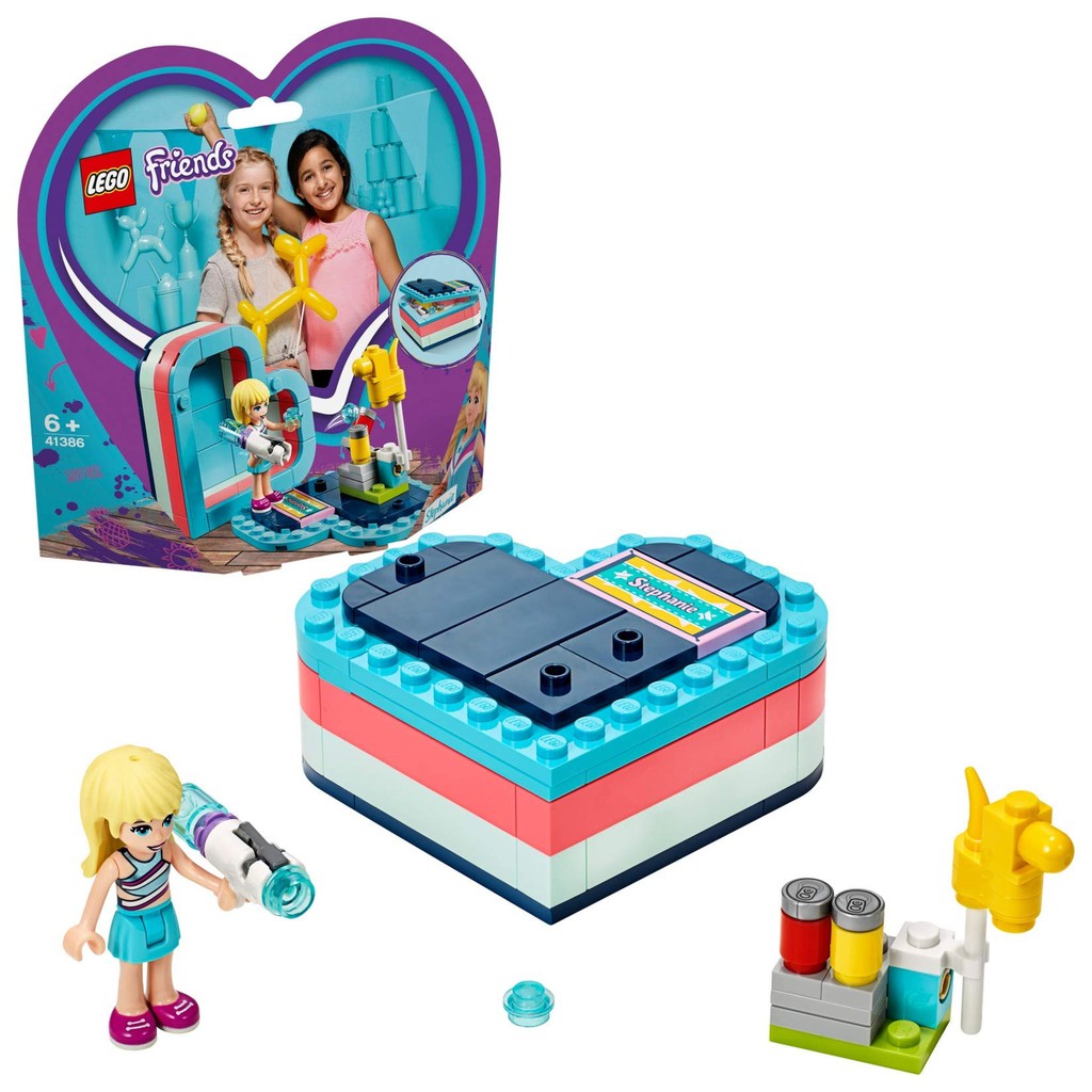 [Lego chính hãng] LEGO 41388 Friends Hộp trái tim Mùa hè của Mia -LEGO 41388 Friends Mia's Summer Heart Box