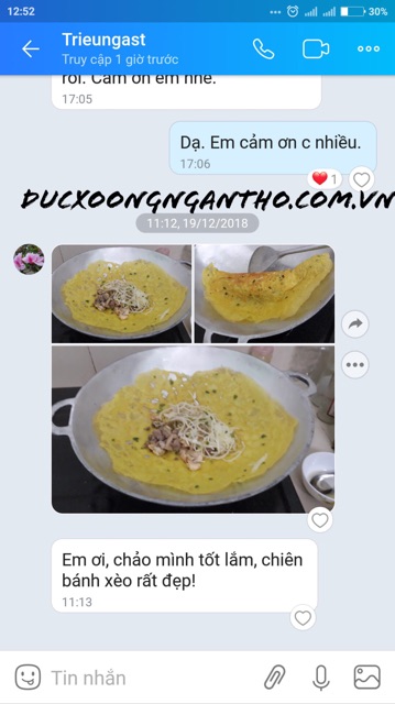 Chảo gang gia đình 33cm