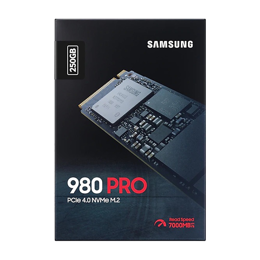 Ổ cứng SSD Samsung 980 Pro PCIe Gen 4.0 x4 NVMe VNAND M.2 2280 250GB MZV8P250BW