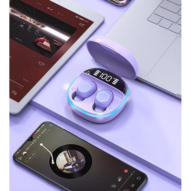 Tai nghe Bluetooth M13 Pro Chip 5.2 Mới Mạnh Mẽ, Âm Thanh Đỉnh Cao Thiết Kế Nhỏ Gọn 5 Màu Cực Hot, Hỗ Trợ Mọi Dòng Máy