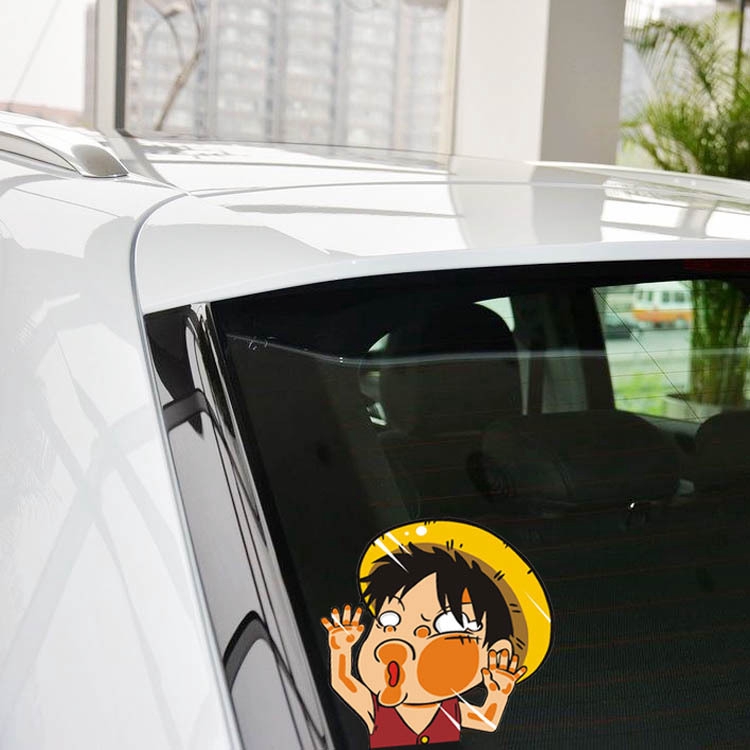 Miếng Dán Trang Trí Xe Hơi Họa Tiết Hoạt Hình Batman Hello Kitty Dễ Thương