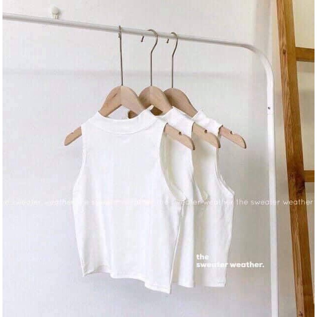 Áo Croptop Ba Lỗ Ôm Body Lên Dáng Cực Xinh, Nhiều Màu/ Áo crt ba lỗ thể thao ôm dáng bozip co dãn _ áo croptop balo body | BigBuy360 - bigbuy360.vn