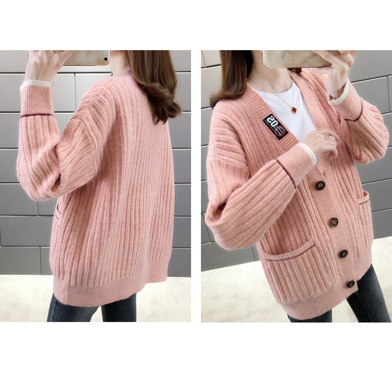 Áo khoác len dáng dài Basic LBS18 mới nhất 2020