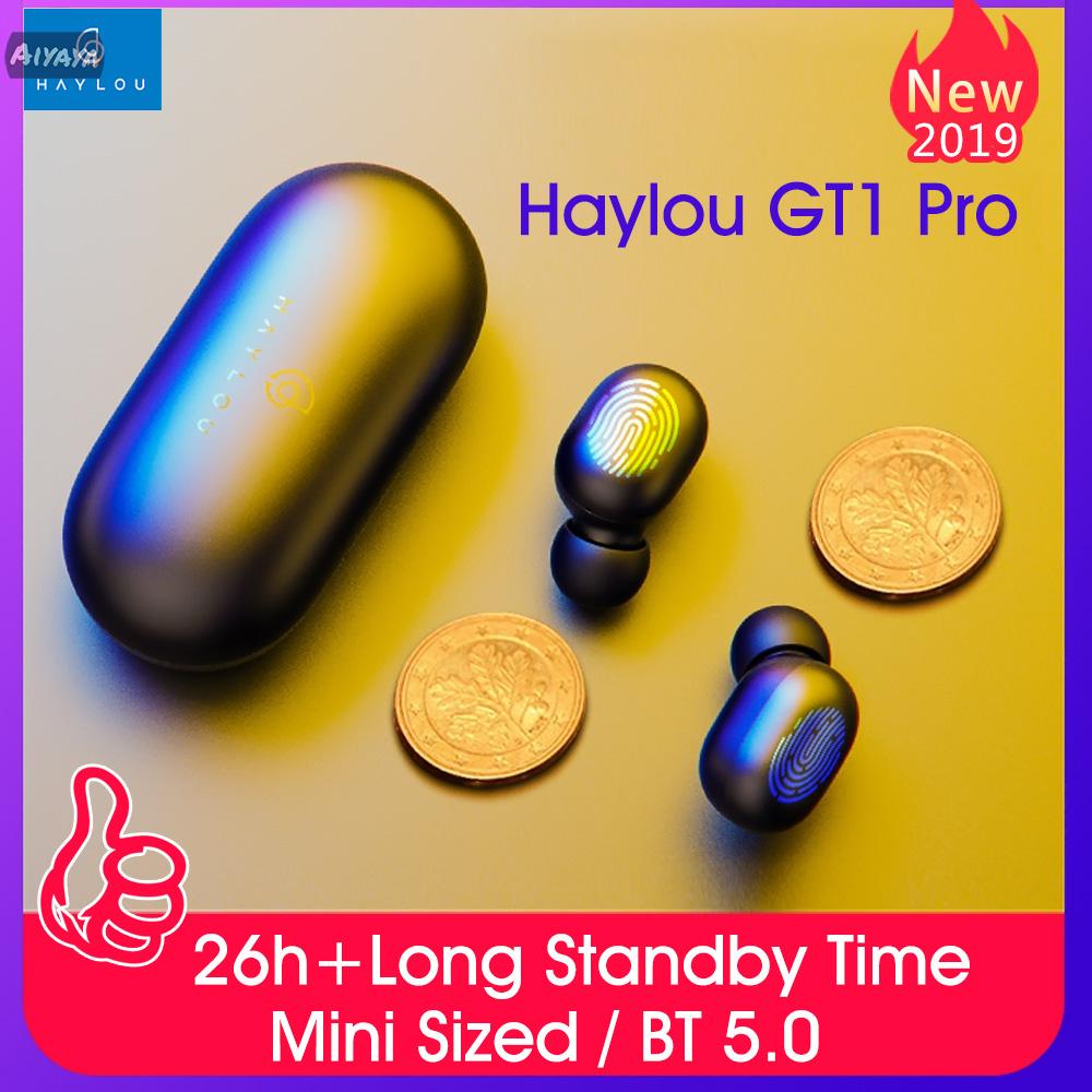 HAYLOU Tai Nghe Không Dây Bluetooth 5.0 Aac Dsp Gt1 Pro Tws Chống Ồn Kèm Phụ Kiện