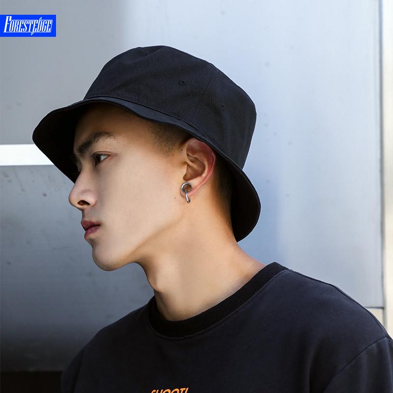 Nón mũ nữ mũ cho bé gái Mùa thu Hat Nam thủy triều đen thương hiệu ngư dân Hat của người đàn ông trăm mặt trời bóng râm
