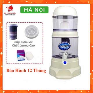 Bình Lọc Nước Uống Trực Tiếp Hưng Long One Mom 16L 💟 Bình lọc nước gia đình để bàn