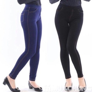 Quần legging giả jean
