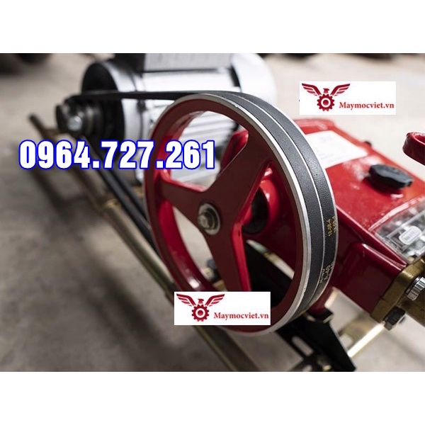 Máy rửa xe dây đai công suất 2HP motor dây đồng