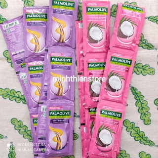 Dầu gội có dầu xả Palmolive Naturals (12 gói)