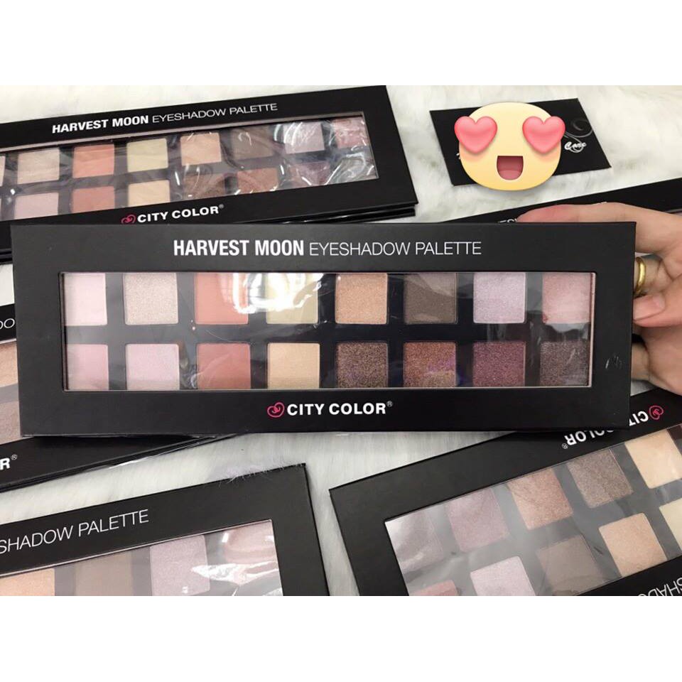 BẢNG MÀU MẮT 16 Ô CITY COLOR HARVEST MOON EYESHADOW PALETTE