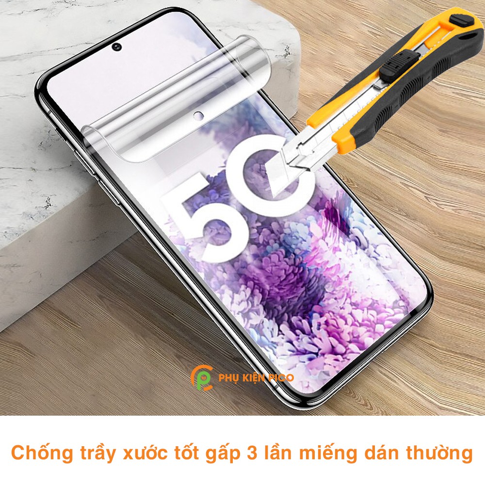 Dán màn hình Samsung S20 Plus full màn hình trong suốt chính hãng Moxiao Xing – Dán dẻo Samsung Galaxy S20 Plus