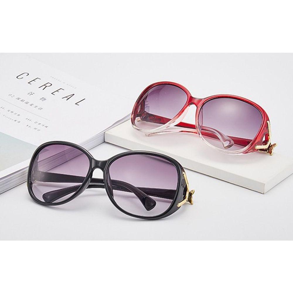 Kính Mát Gọng Lớn Chống Tia UV400 Phong Cách Retro Thời Trang Cho Nữ