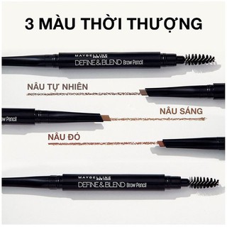 Chì Kẻ Mày MAYBELLINE Define & Blend Brow Pencil