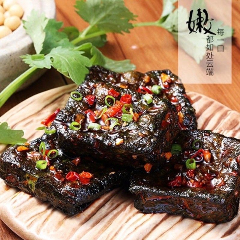 ĐẬU HŨ THÚI ĐEN TẨM VỊ SIÊU HOT - Lùn Con Food
