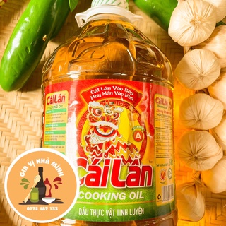 DẦU ĂN THỰC VẬT TINH LUYÊN CÁI LÂN - TRỌNG LƯỢNG 5LÍT