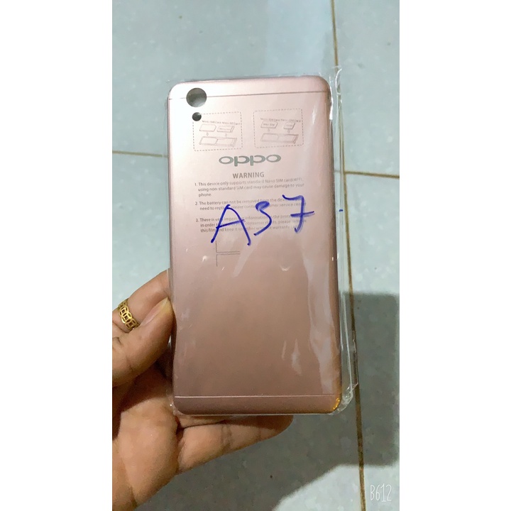 bộ vỏ oppo a37 gồm xương lưng và nút bấm